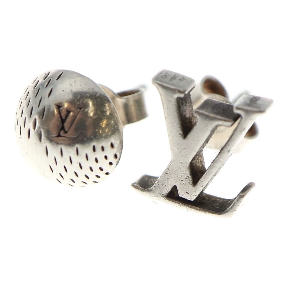 LOUIS VUITTON (ルイヴィトン) LV スーツ ピアス シルバー SV925