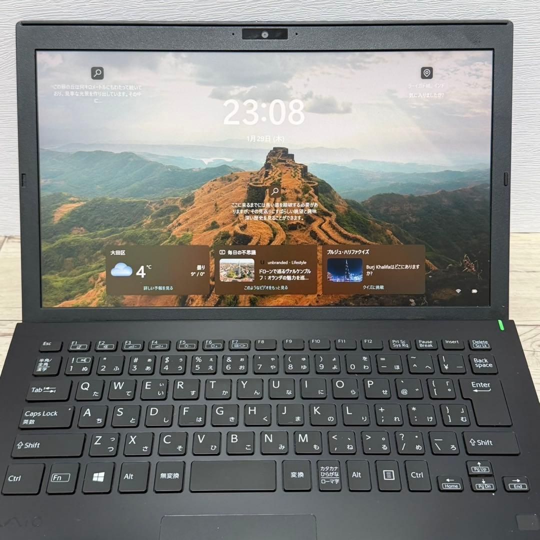 VAIO Pro PG 第10世代i5 Win11 軽量ノートPC Office Office付き 即納
