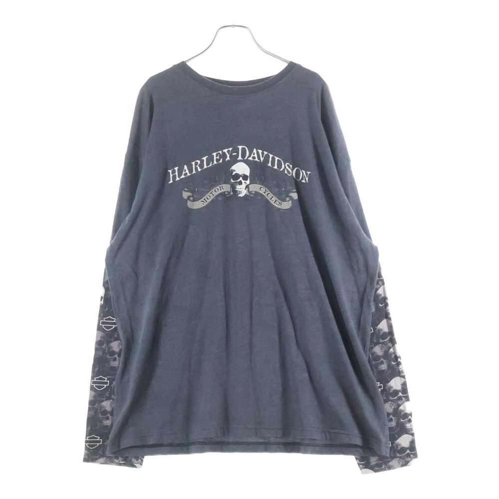HARLEY DAVIDSON (ハーレーダビッドソン) 2009's スカル総柄プリント