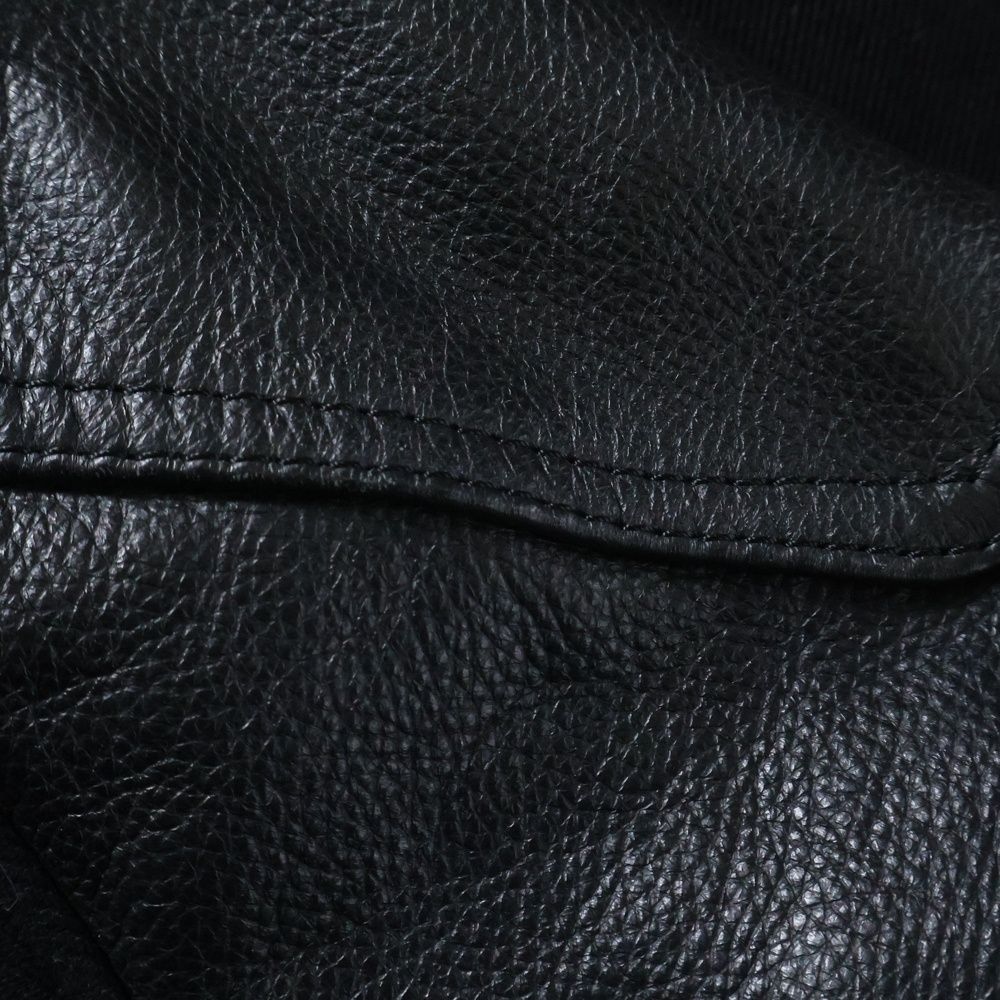 DIESEL (ディーゼル) 18AW J-YUKI JACKET レザー切替 キャンバス