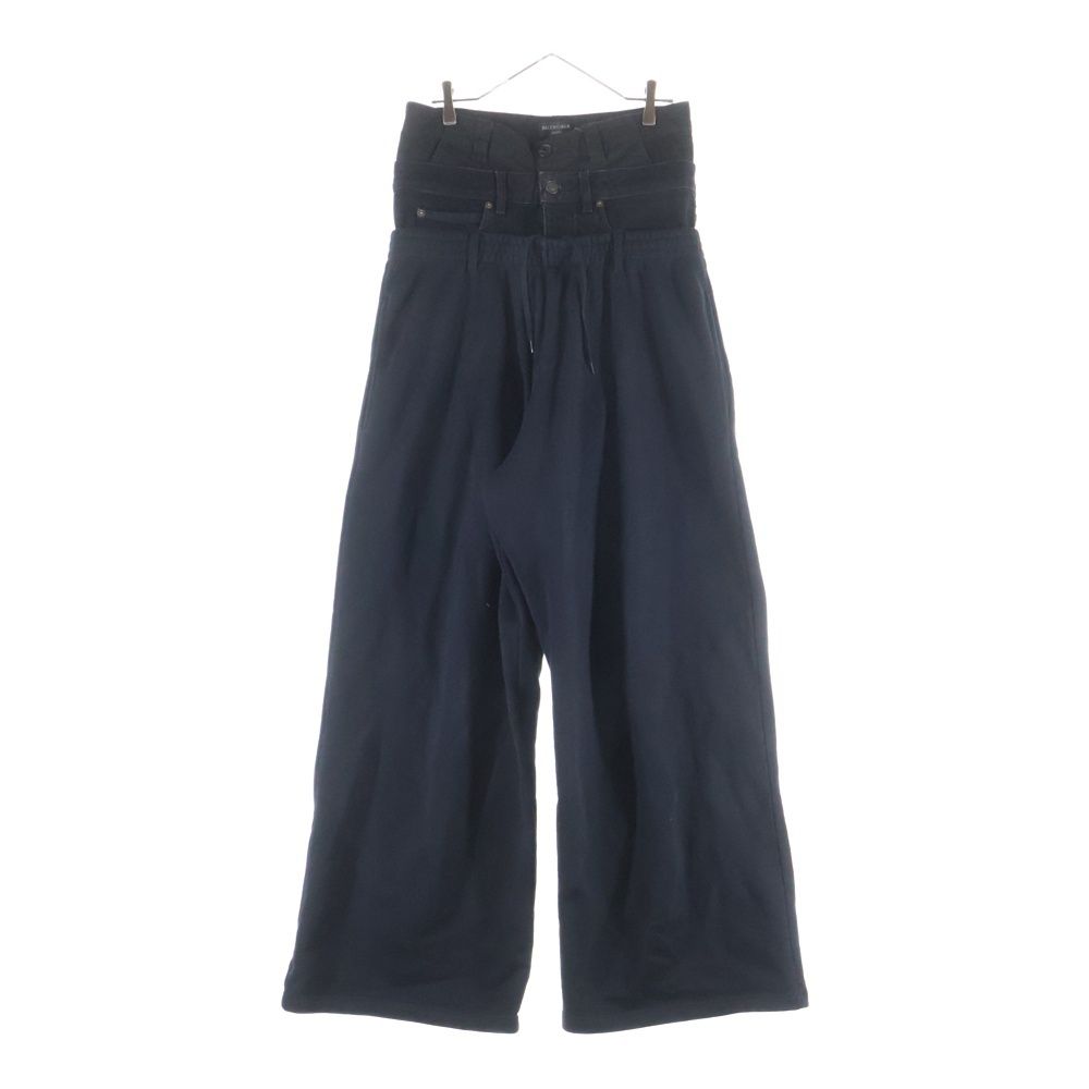 BALENCIAGA (バレンシアガ) 24AW Denim Layered Sweatpants デニム