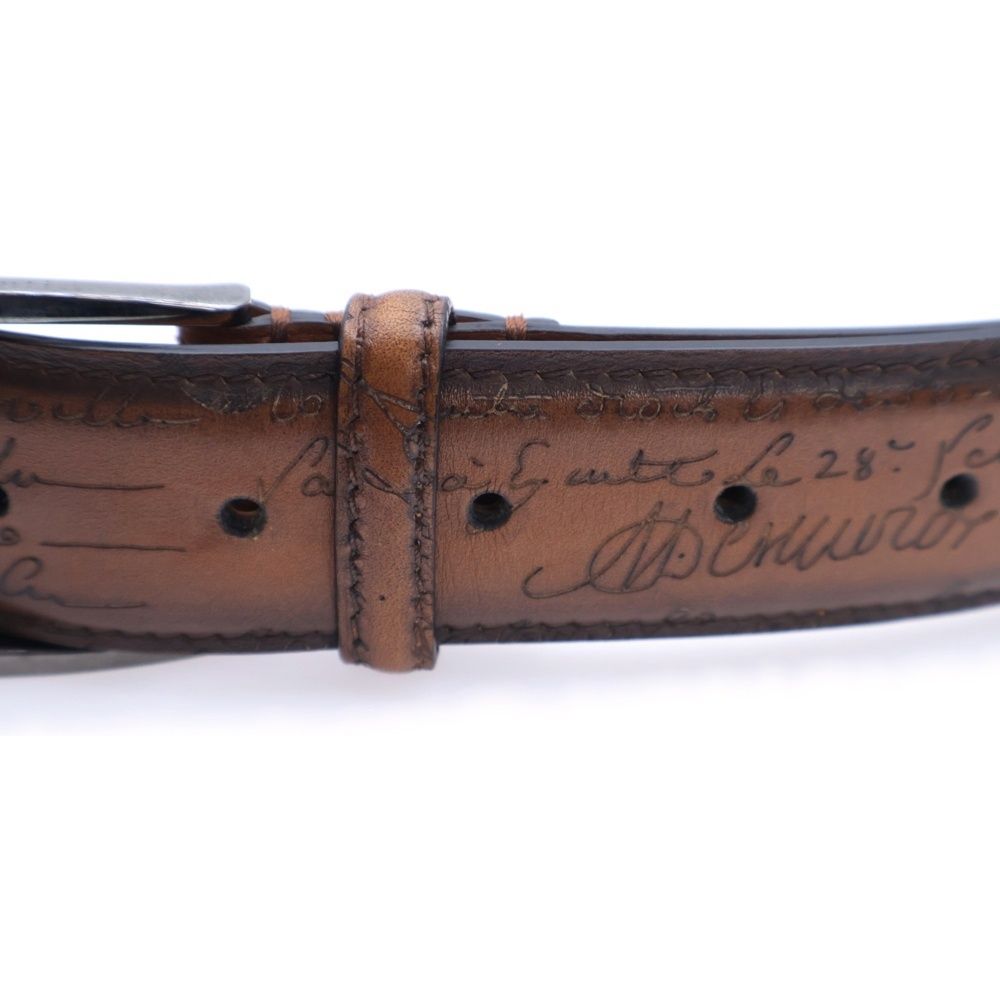 Berluti (ベルルッティ) Bボリュート カリグラフィ スクリットレザー