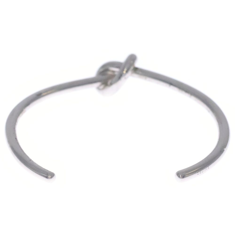 CELINE (セリーヌ) ノット バングル ブレスレット シルバー #M - メルカリ