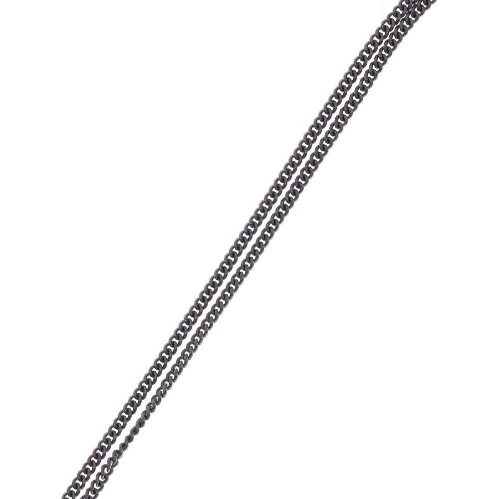 CHANEL (シャネル) ダブルココマークネックレス ペンダント チェーン