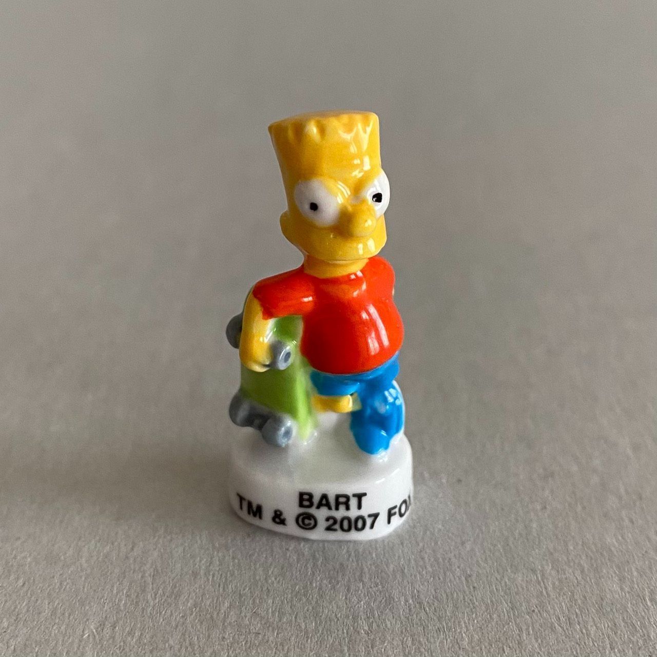 バートのフェーブ／シンプソンズ／フランス雑貨／陶器ミニチュア