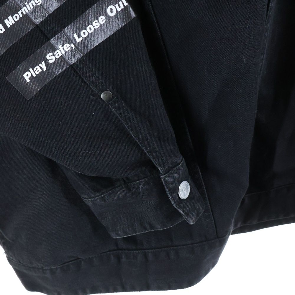 RAF SIMONS (ラフシモンズ) 18SS Oversized Denim Jacket 権力の美学