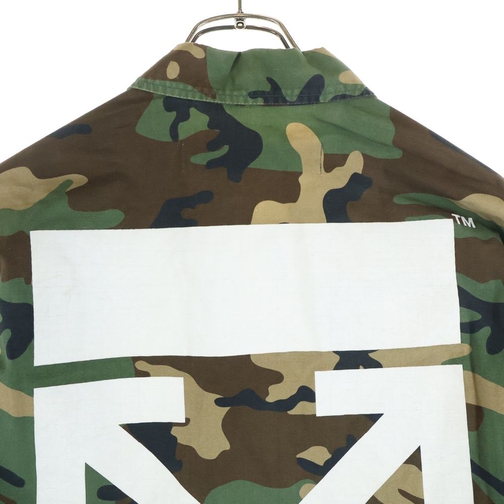 OFF-WHITE (オフホワイト) 17AW Archive Field Jacket カモフラージュ