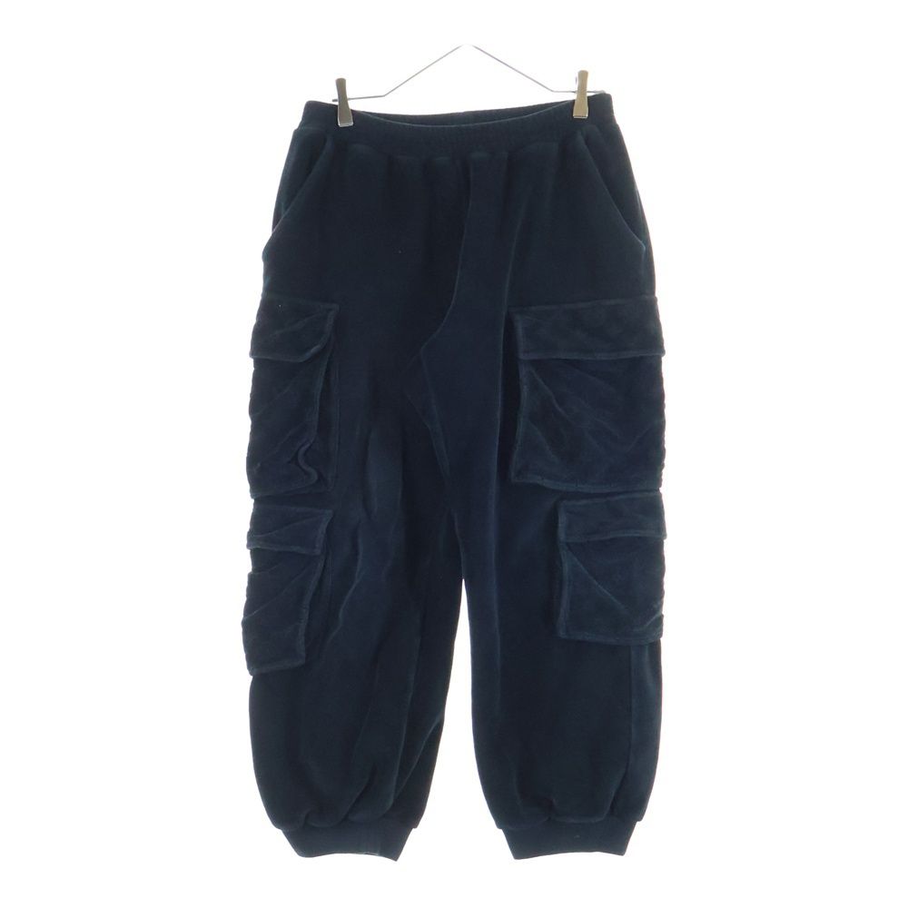 LOUIS VUITTON (ルイヴィトン) 19SS ベロア モノグラム カーゴ パンツ