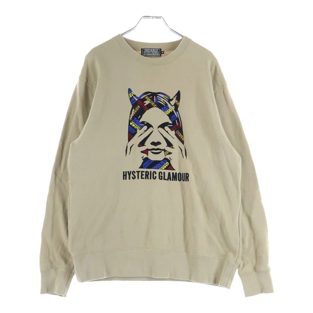 HYSTERIC GLAMOUR (ヒステリックグラマー) SEE NO EVIL ロゴ刺繍