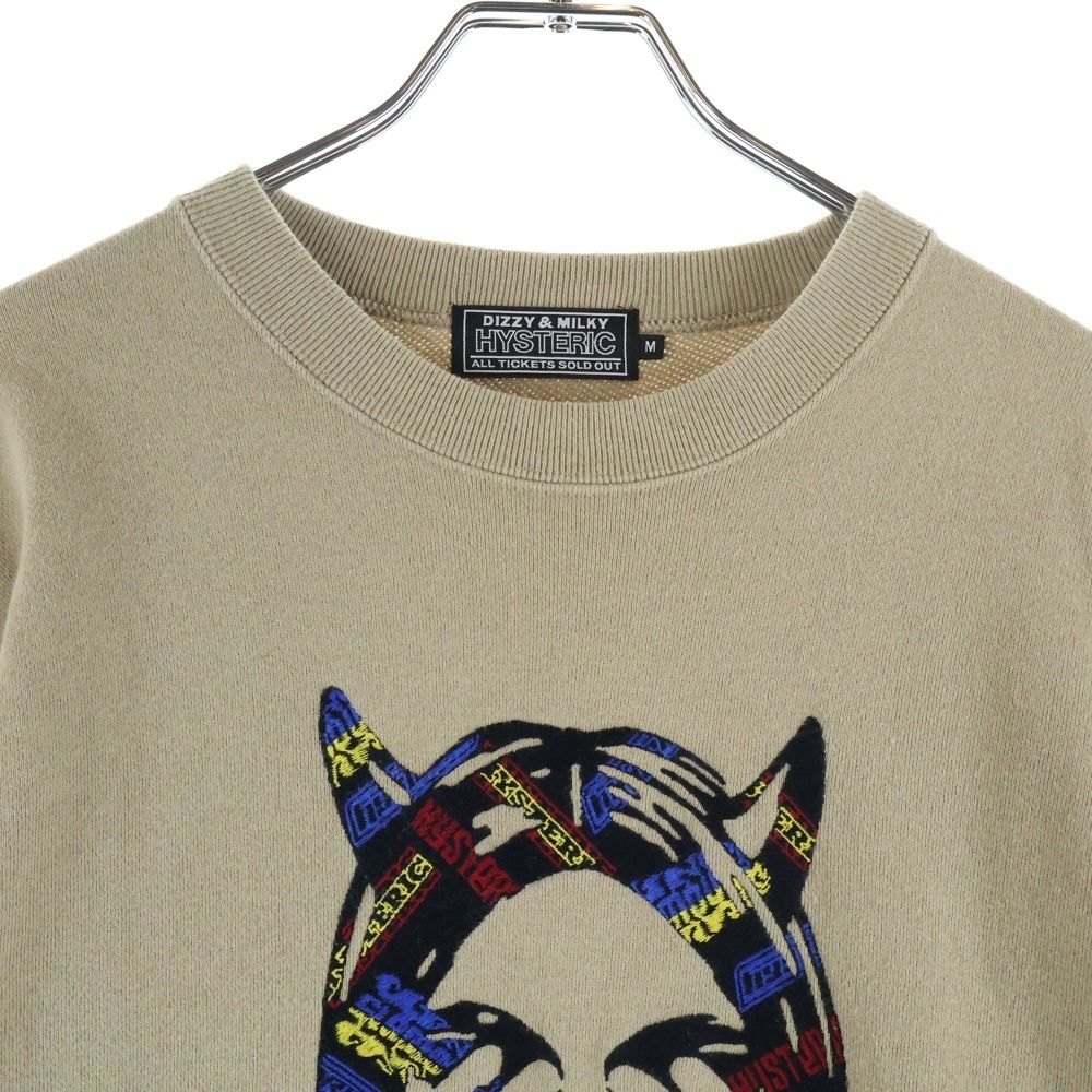 HYSTERIC GLAMOUR (ヒステリックグラマー) SEE NO EVIL ロゴ刺繍