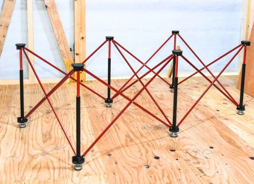 カラーバージョン Buildsy伸縮作業台のび台 W 1400ＸH 650ＸD 700