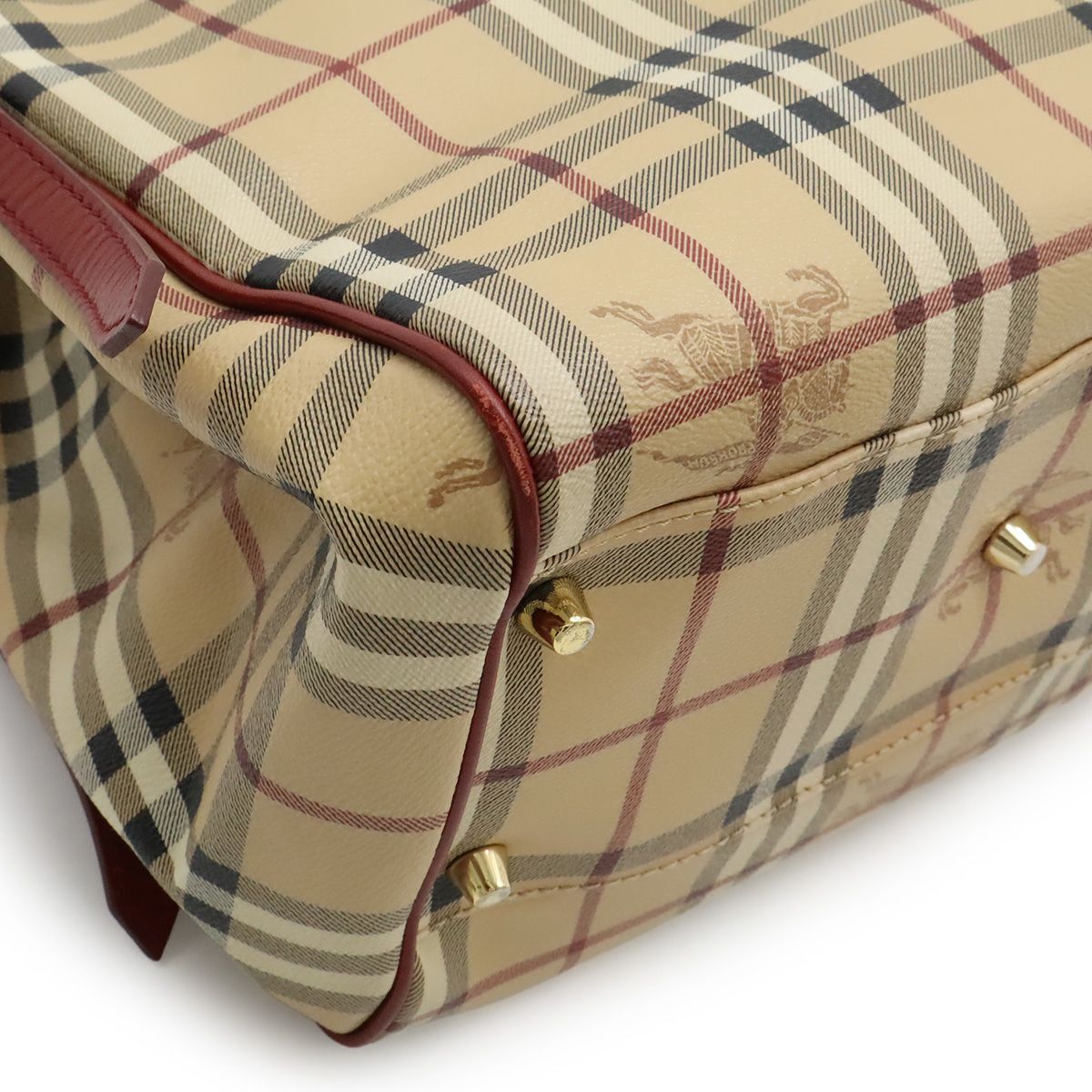 BURBERRY バーバリー ノバチェック チェック柄 トートバッグ