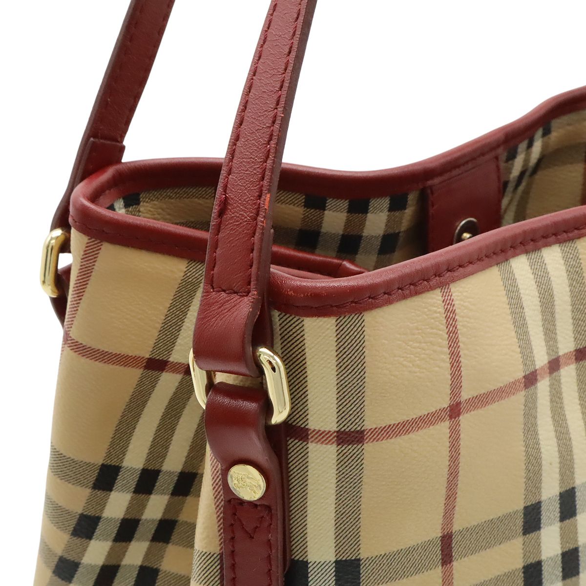 BURBERRY バーバリー ノバチェック チェック柄 トートバッグ