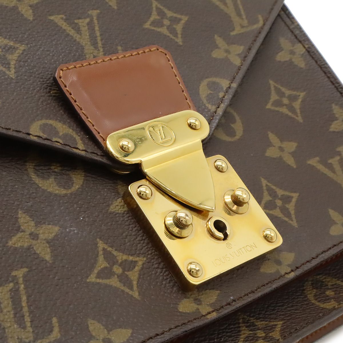 LOUIS VUITTON ルイ ヴィトン モノグラム モンソー26 セカンドバッグ
