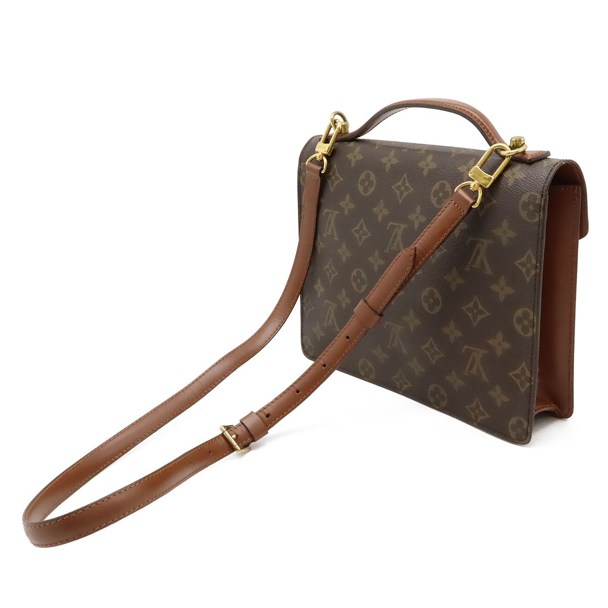 LOUIS VUITTON ルイ ヴィトン モノグラム モンソー26 セカンドバッグ