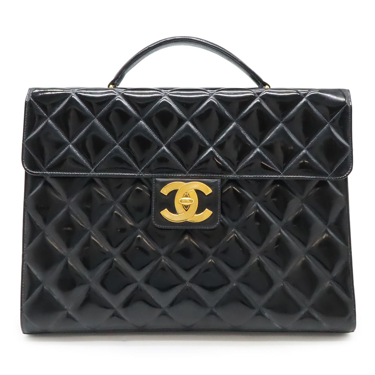 CHANEL シャネル マトラッセ ココマーク ビジネスバッグ ブリーフ