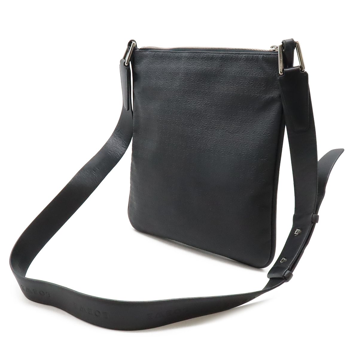 LOEWE ロエベ リピートアナグラム ショルダーバッグ 斜め掛け レザー