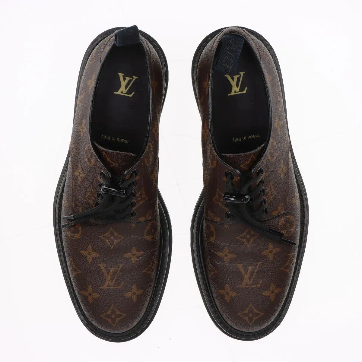 美品 ルイヴィトン モノグラム ブラックアイスライン 7 26cm DI0280