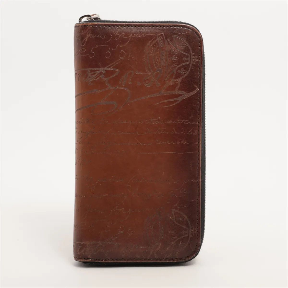 極美品 ベルルッティ イタウバ カリグラフィ レザー 長財布 ウォレット