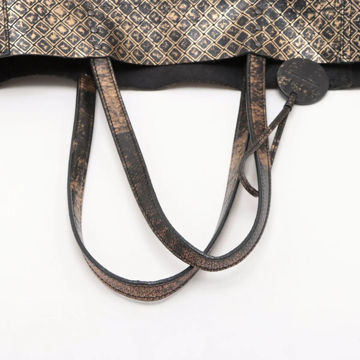 美品 ボッテガヴェネタ イントレッチオミラージュ レザー トート