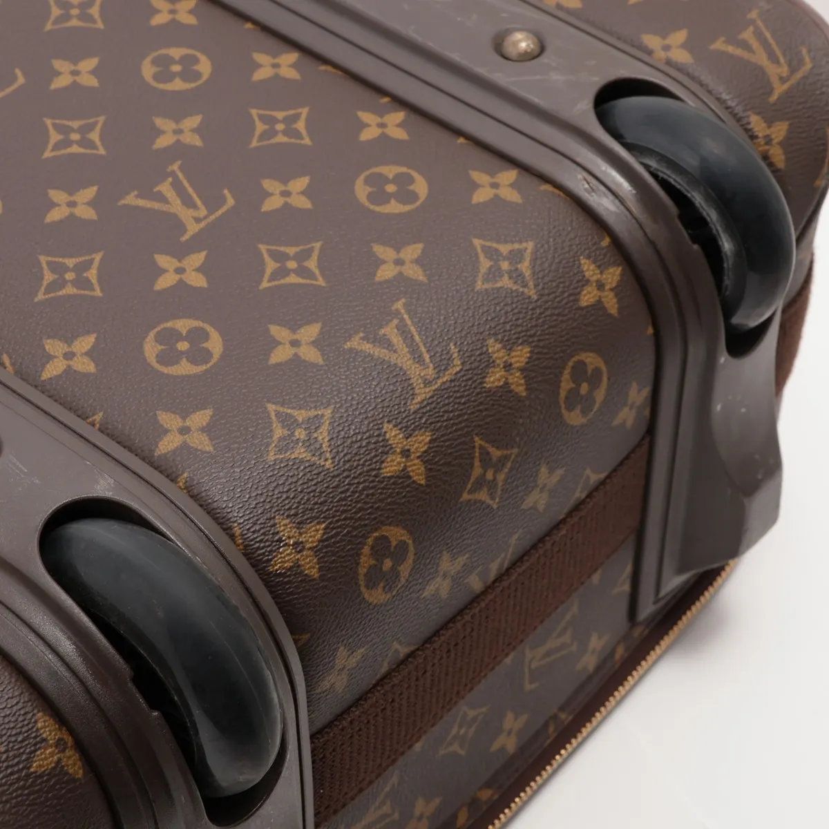 美品 ルイヴィトン モノグラム ペガス 55 M23294 レザー スーツケース