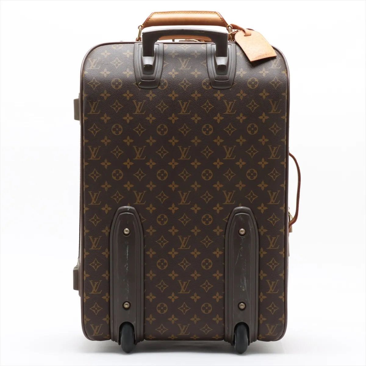 美品 ルイヴィトン モノグラム ペガス 55 M23294 レザー スーツケース