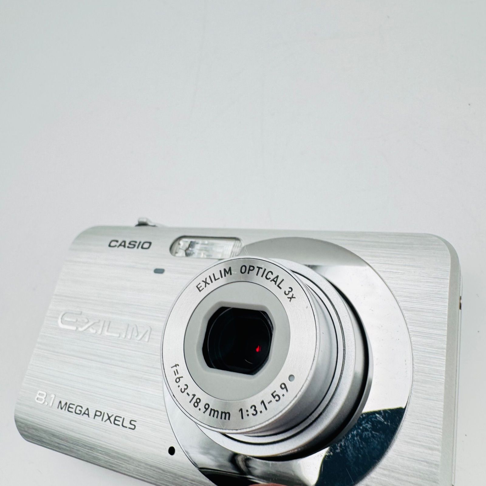 ⑼ 美品 CASIO EXILIM EX-Z80 SR シルバー 元箱•取説•充電器付き