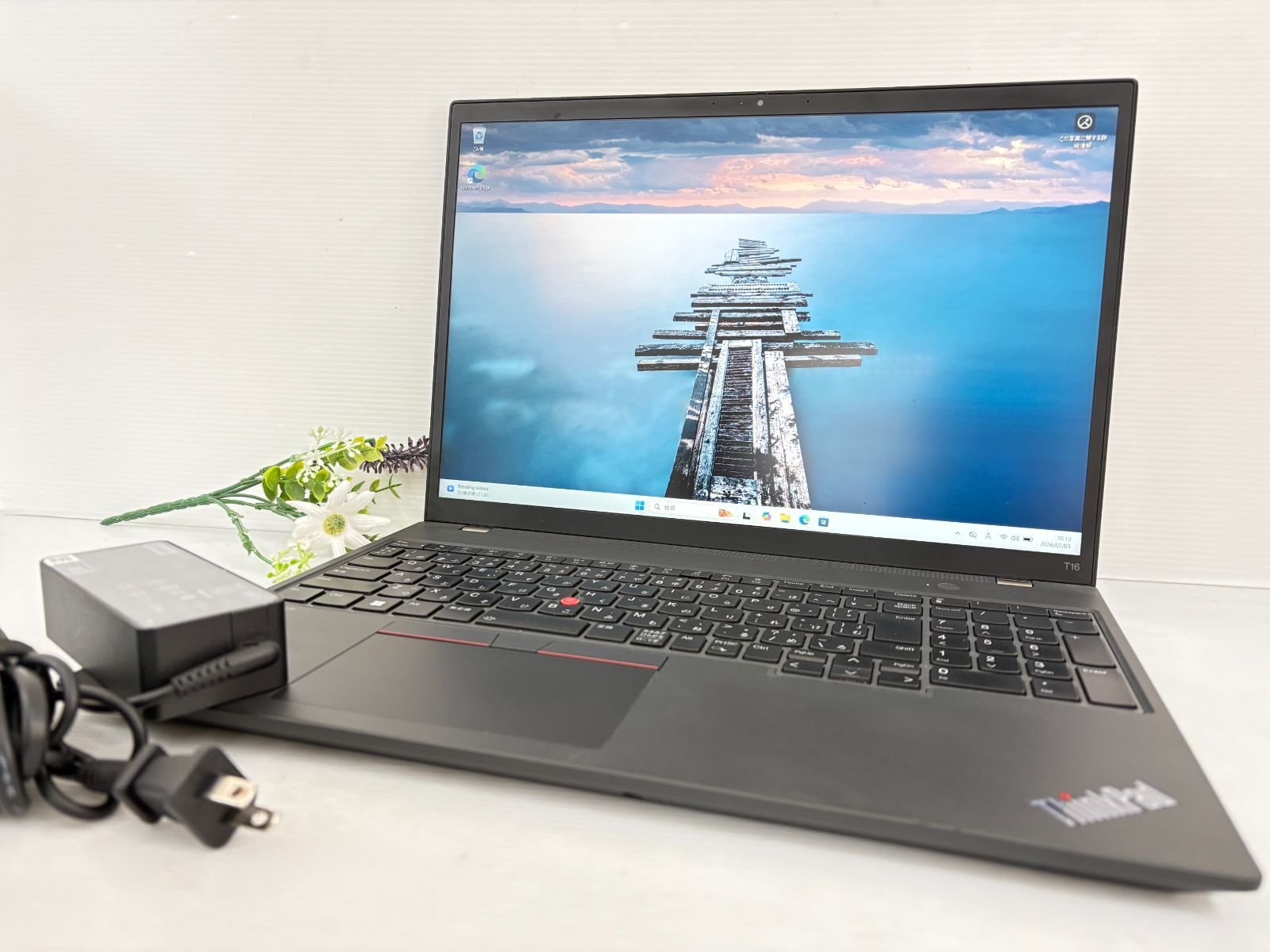 バッテリー良好！ThinkPad Ryzen 5/16GB SSD256GB 良品 バッテリー良好】Lenovo ThinkPad T16 Gen1 21CJS04A0J『Ryzen