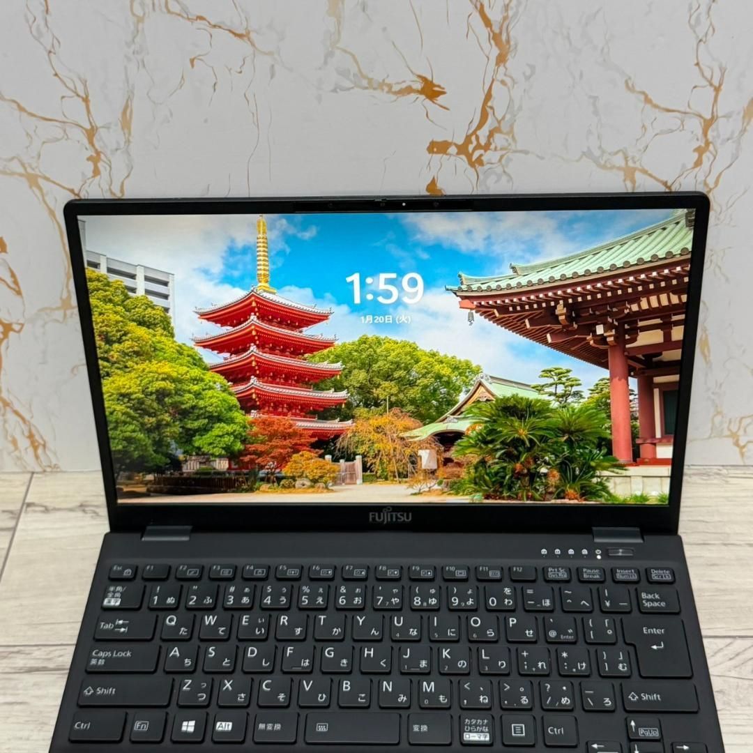 FUJITU ノートPC 第11世代 i5/8GB/256GB オフィス付き Office付き 即納