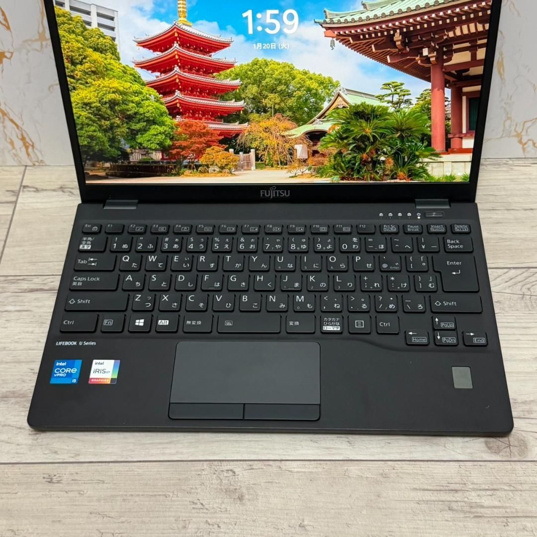 FUJITU ノートPC 第11世代 i5/8GB/256GB オフィス付き Office付き 即納