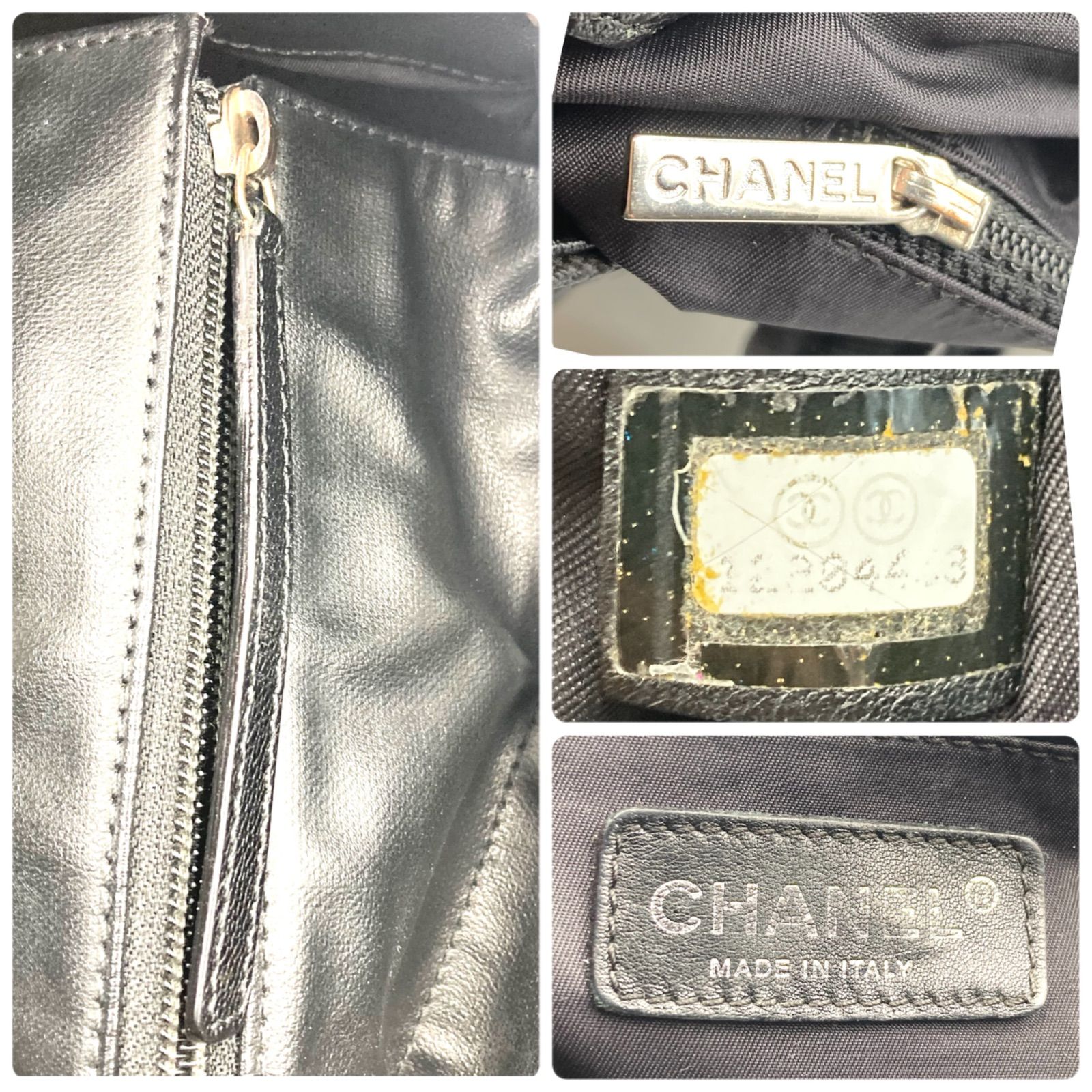 CHANEL シャネル パリビアリッツGM トートバッグ キャンバス 