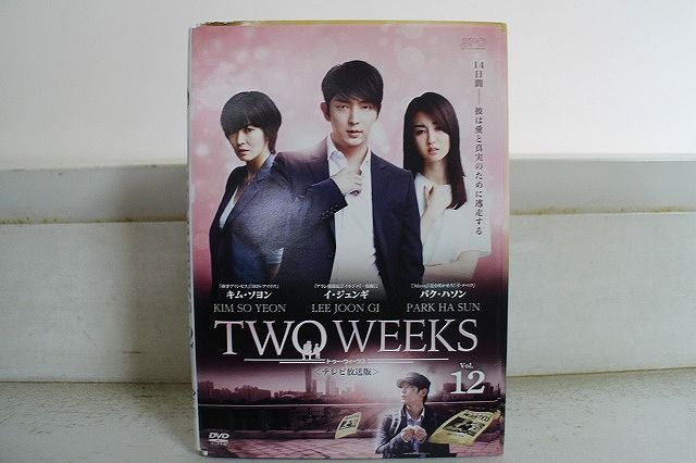 DVD TWO WEEKS トゥー・ウィークス 全12巻 イ・ジュンギ パク・ハソン