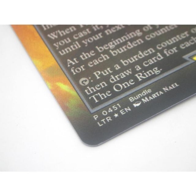 MTG The One Ring / 一つの指輪 Foil (451) ボーダーレス 英語 #UX2596