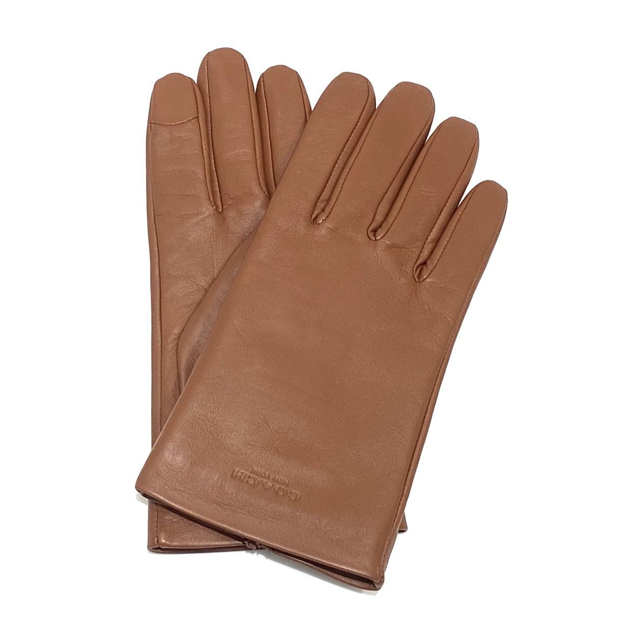 ☆COACH コーチ レザー 手袋 羊革 グローブ アームカバー レディース S