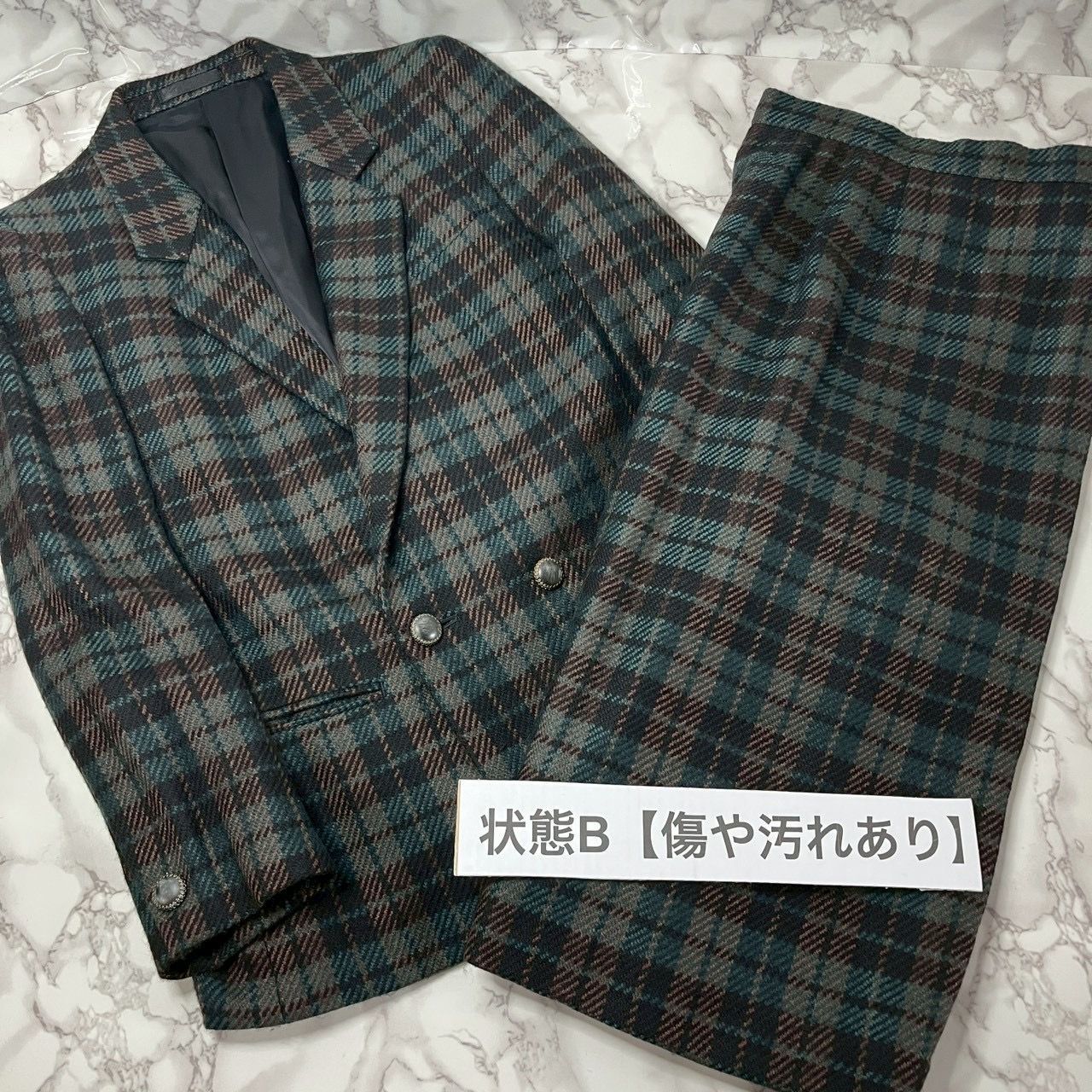 バーバリーズ BURBERRYS レディース チェック柄 セットアップ スーツ 