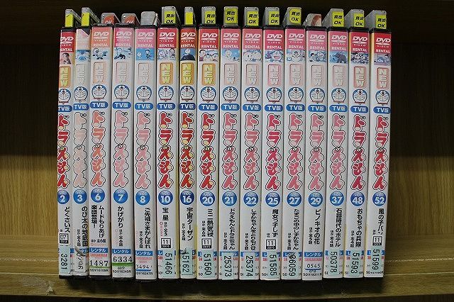 DVD TV版 ドラえもん 不揃い 36本セット ケース無し発送 レンタル落ち ZY 4662