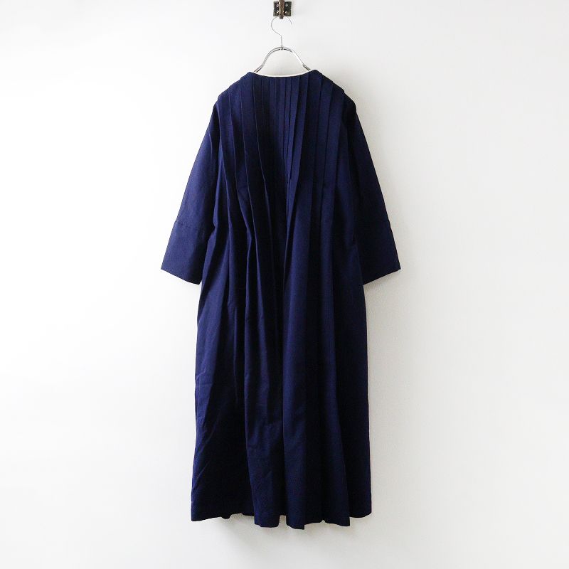 ミナペルホネン mina perhonen rytmi コットンウール タック入 ノー