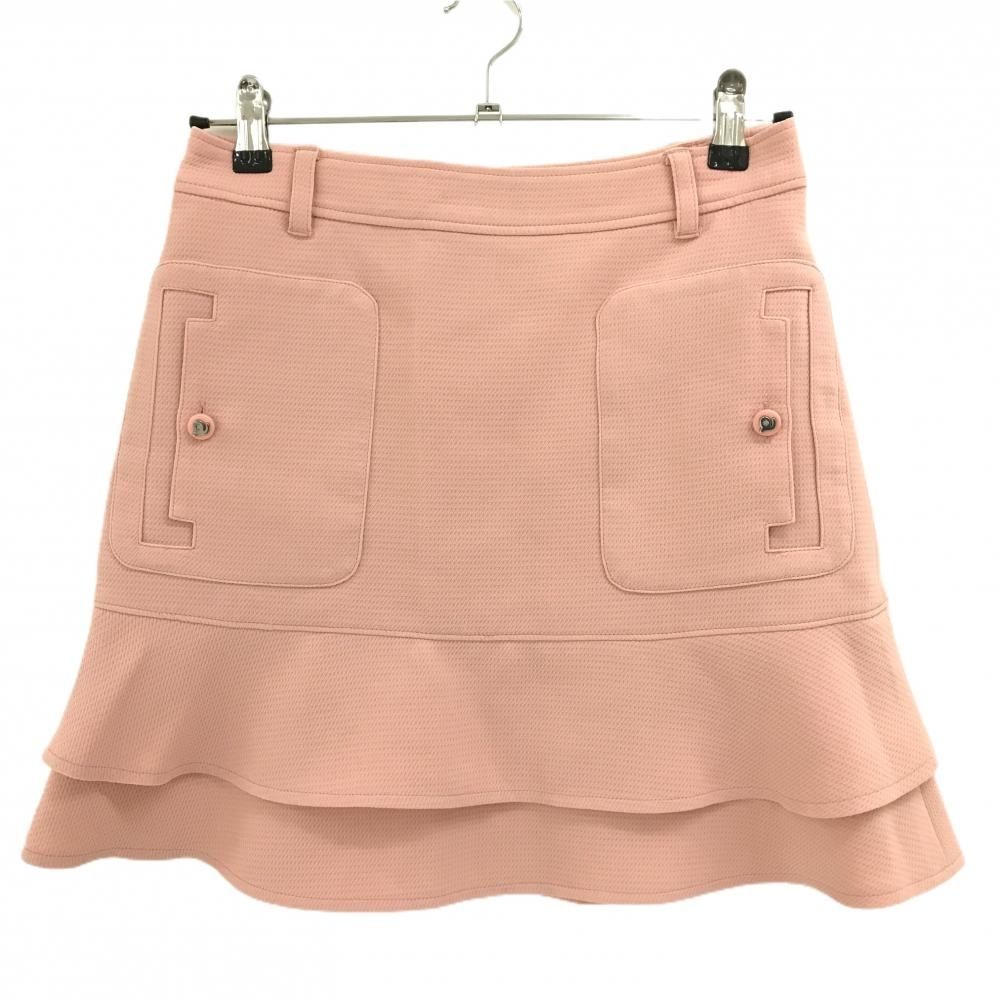 (超美品)アルチビオarchivioプルオーバー・中綿スカート サイズ38 アルチビオ 中綿スカート ライトピンク系 地模様 一部中綿 レディース