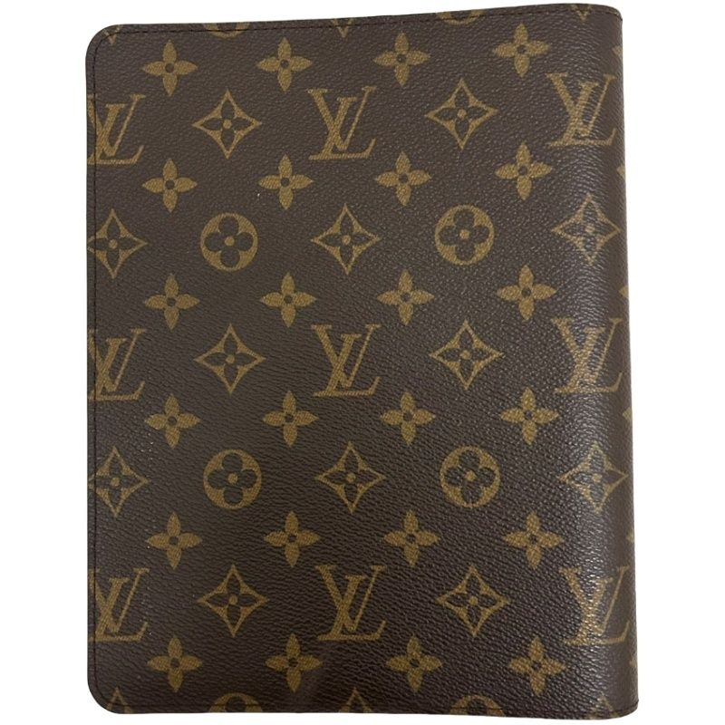 LOUIS VUITTON ルイヴィトン アジェンダ･ビューロー R 20100 ブラウン モノグラム ダイアリーカバー ユニセックス