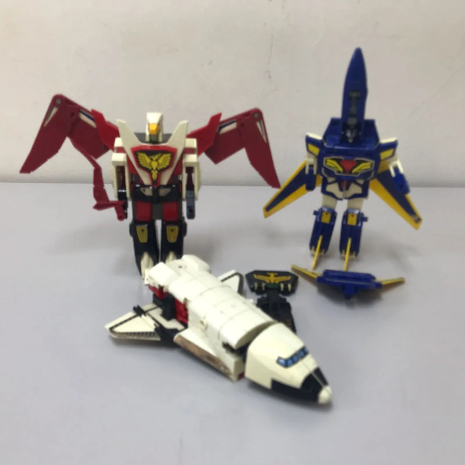 〇伝説の勇者 ダ・ガーン 空の4体合体スカイセーバー 【ジャンク品】※3