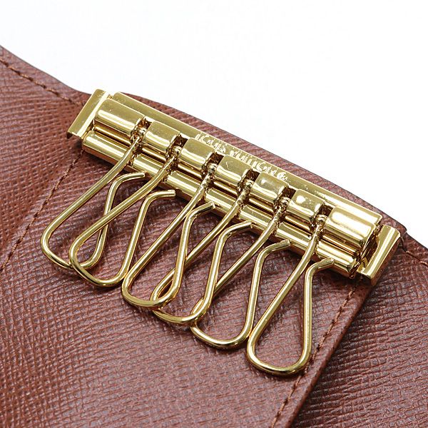 ルイヴィトン LOUIS VUITTON キーケース ミュルティクレ 6 モノグラム