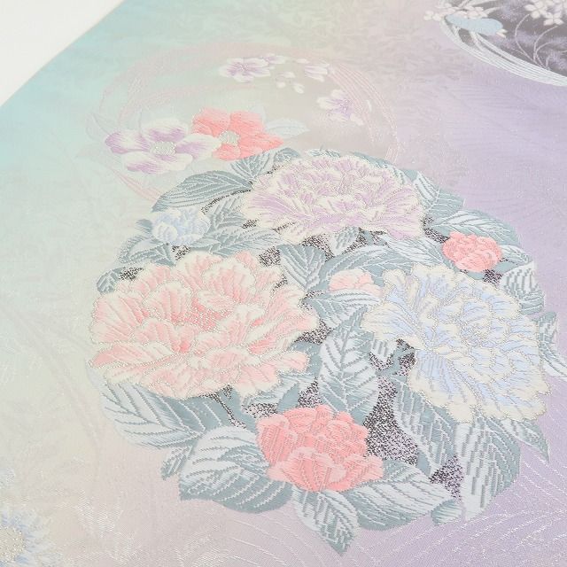 百華❀O-225◇新品 正絹 着物 牡丹 椿 菊 桜 紫陽花 袋帯 - メルカリ 百華❀O-225◇新品 正絹 着物 牡丹 椿 菊 桜 紫陽花 袋帯 - メルカリ