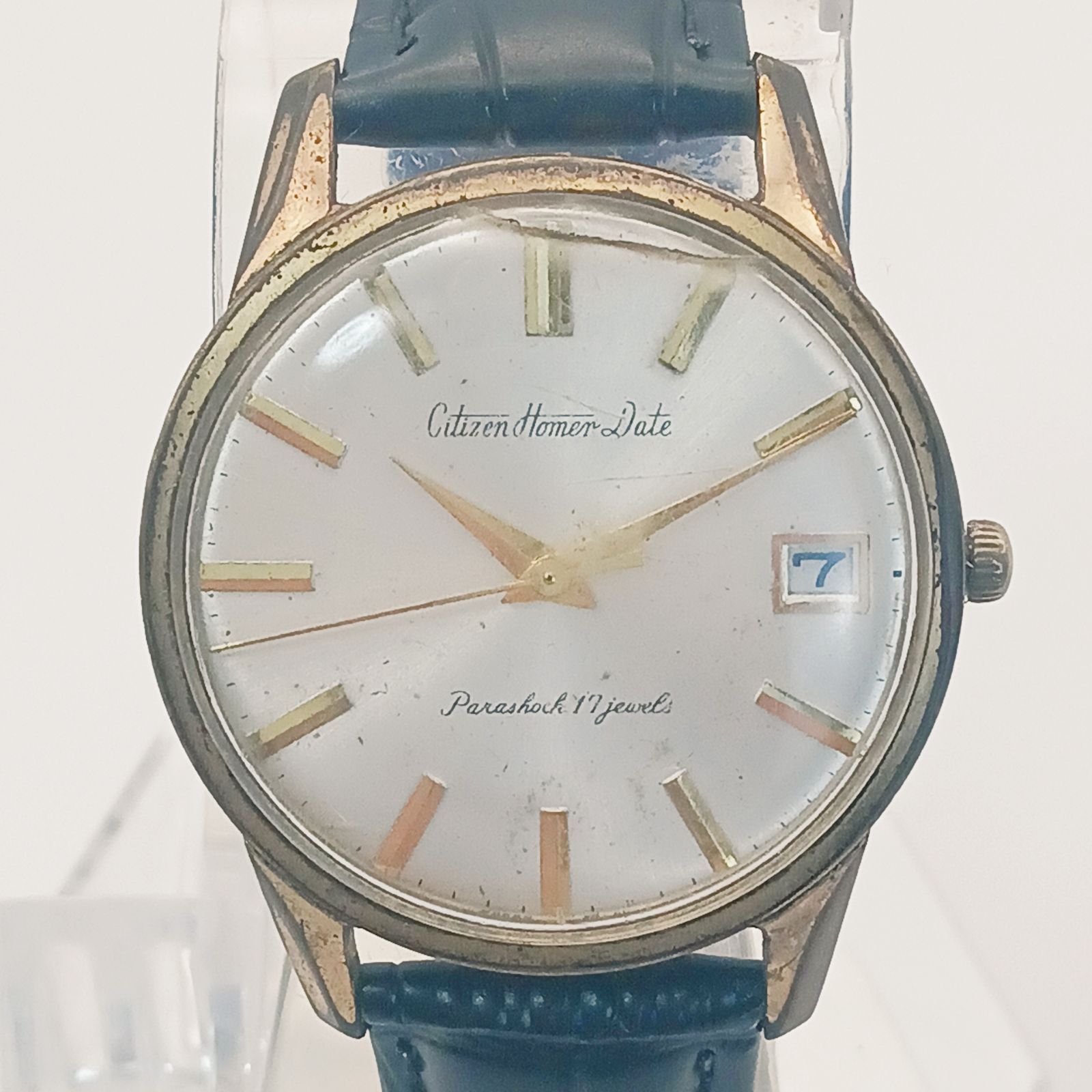 CITIZEN Homer Date シチズン ホーマーデイト 手巻き 17石 パラ