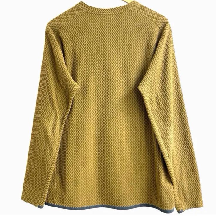 パタゴニア Patagonia R 1 エアクルー Air Crew フリース プルオーバー キャメル メンズ L