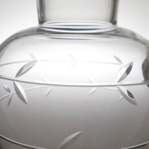 オールド バカラ ピッチャー ● ロンシャン ジャグ 水差し 17.5 cm アンティーク Longchamp