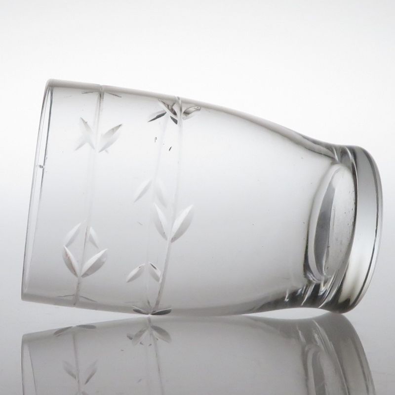 オールド バカラ グラス ● ロンシャン ミニタンブラー 7 cm アンティーク Longchamp