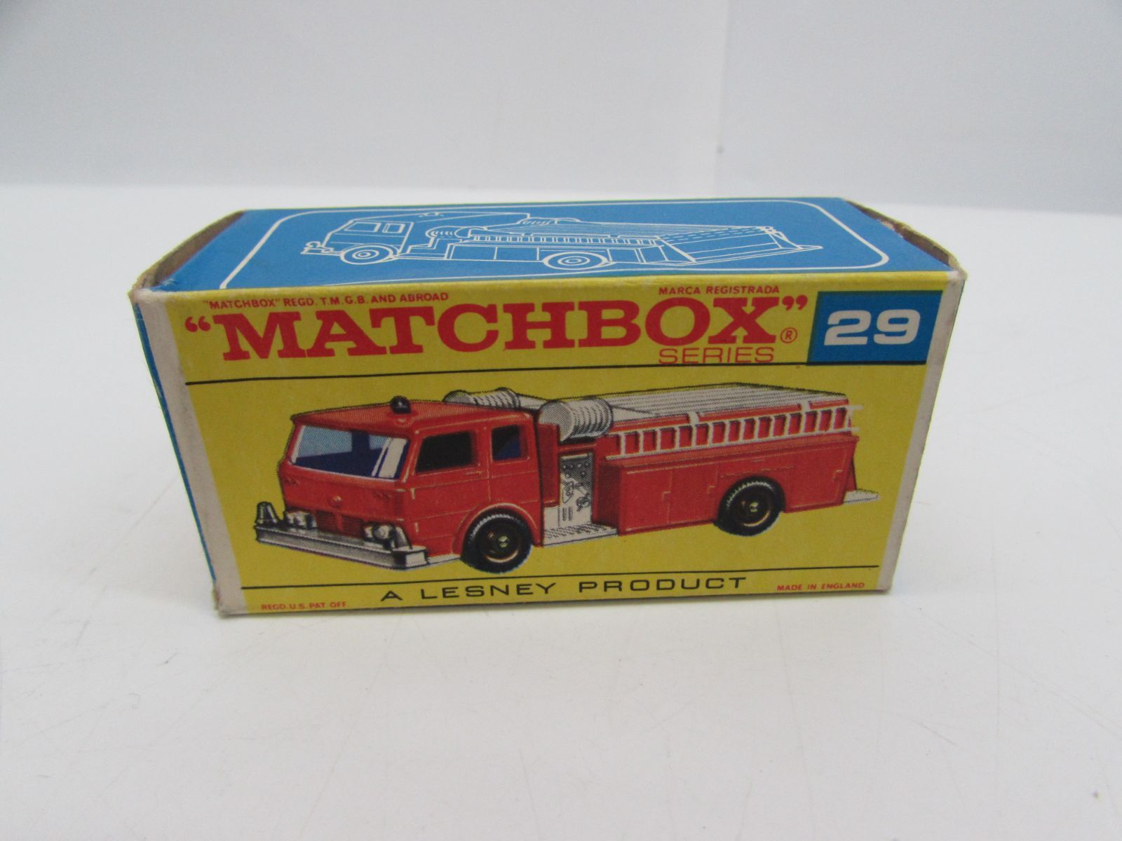 マッチボックス No.29 FIRE PUMPER TRUCK レズニー マッチボックス No.29 FIRE PUMPER TRUCK レズニー 最 安 価格