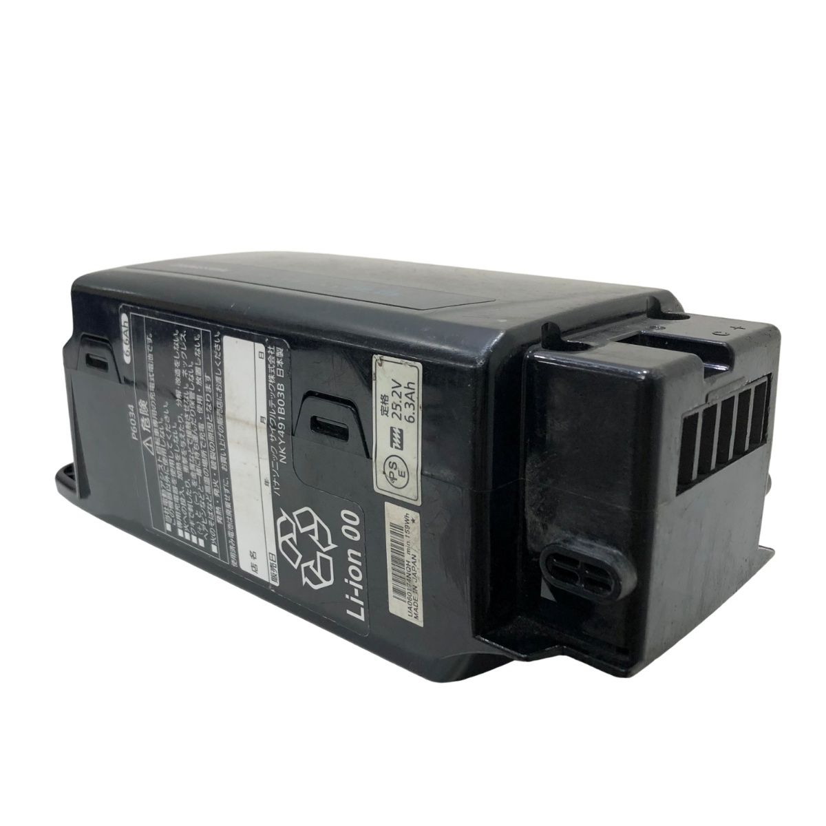 Panasonic製 ブリヂストン 6.6Ah 電動アシスト自転車用 リチウムイオン