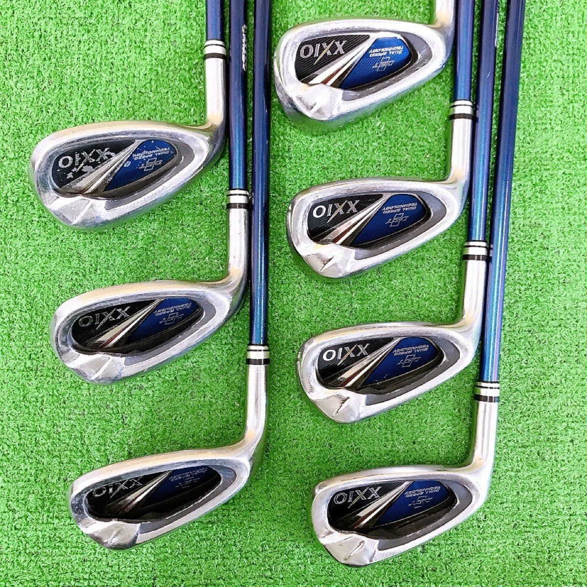 ツ94☆希少レフティ ゼクシオ8 7本アイアンセット MP800 XXIO8 左利き