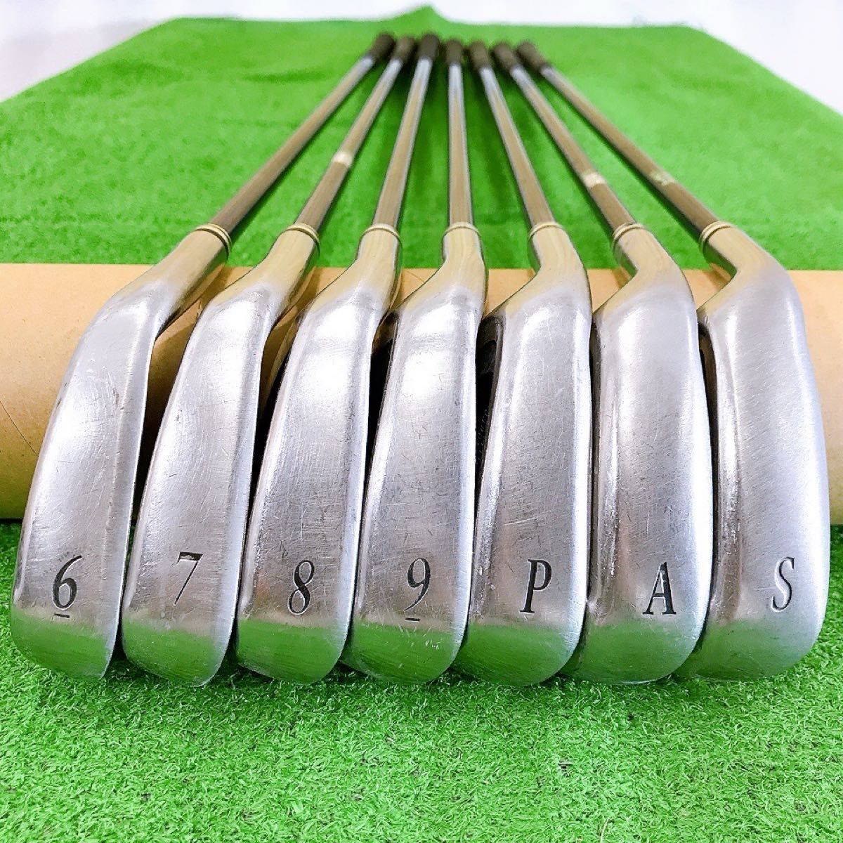 ツ94☆希少レフティ ゼクシオ8 7本アイアンセット MP800 XXIO8 左利き